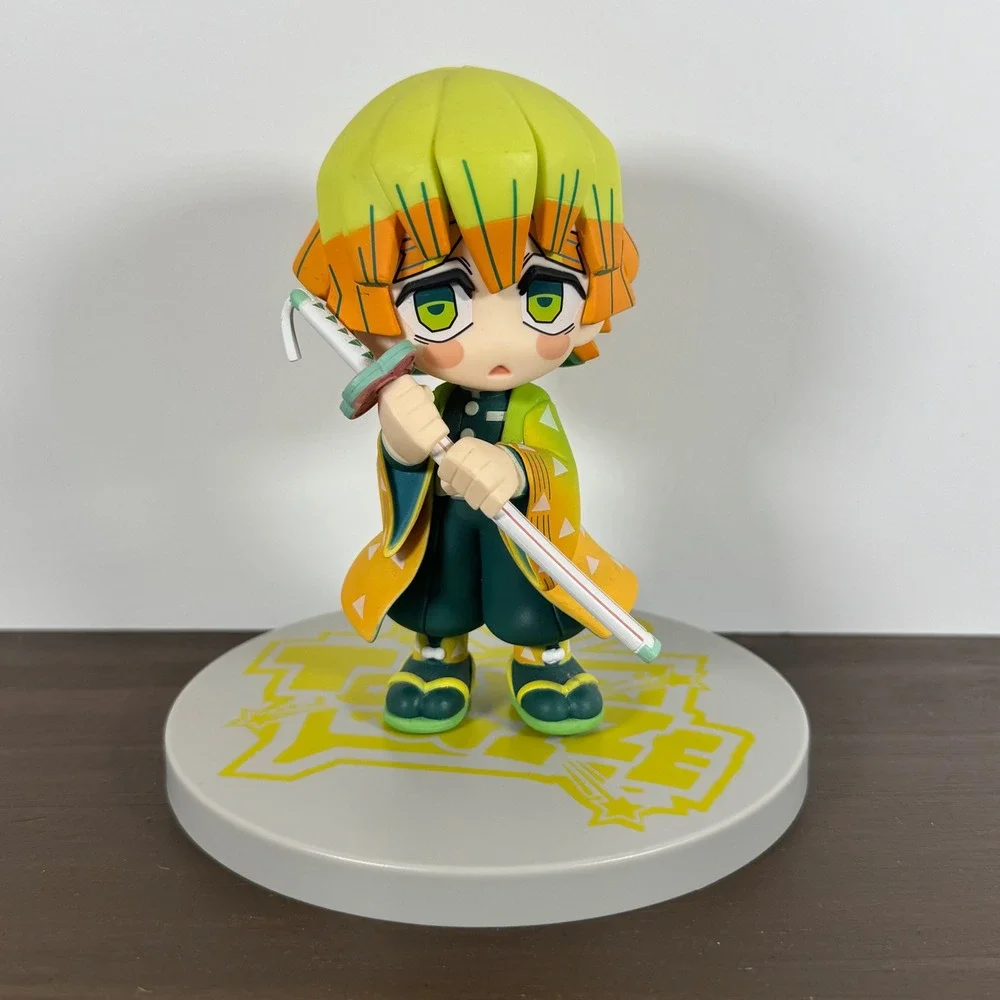 Banpresto Demon Slayer Zenitsu Agatsuma Q Posket Petit Figure Yellow 5.5in Cute